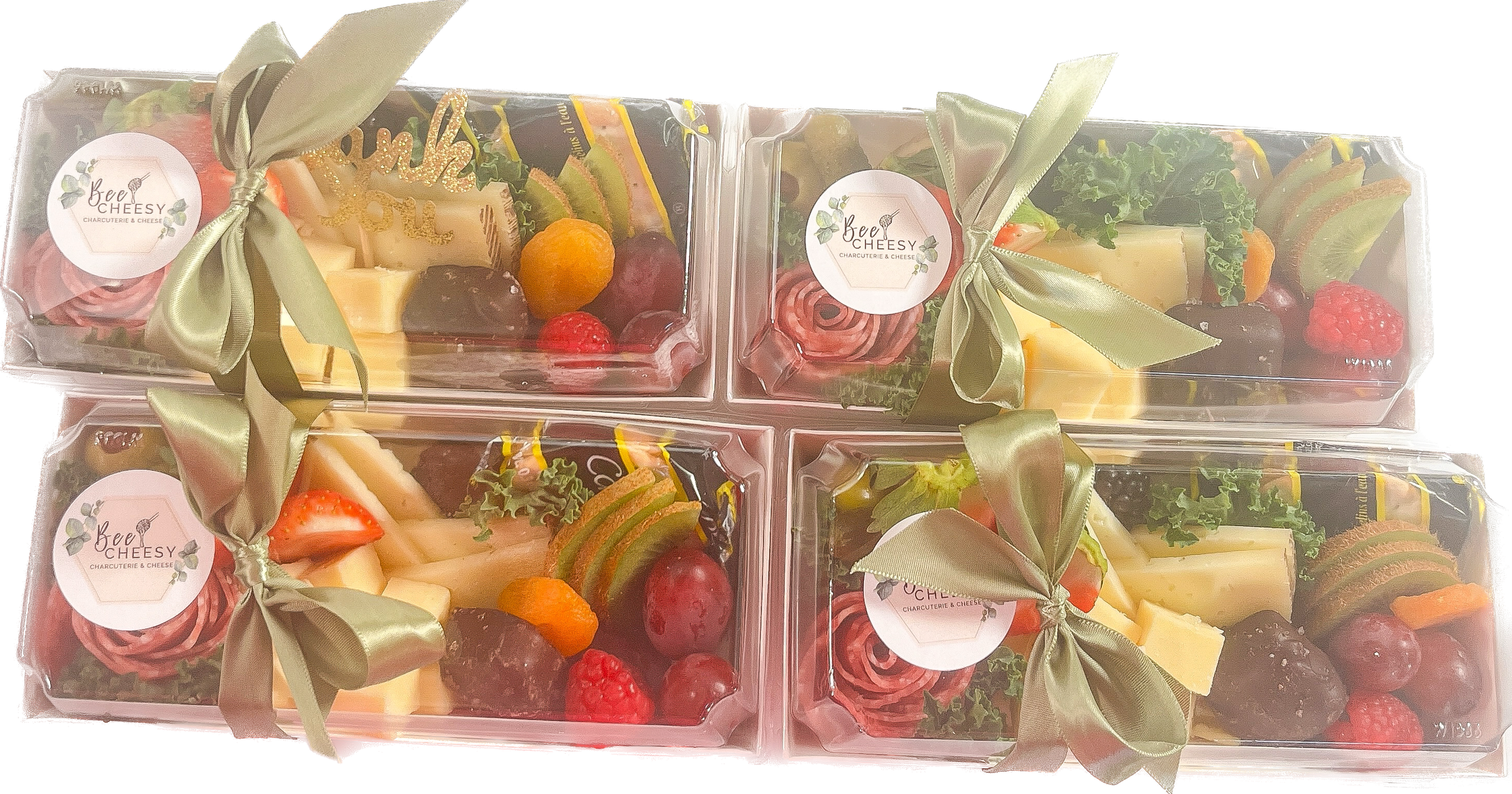 Charcuterie & Cheese Personal Box | Bee Cheesy Miami